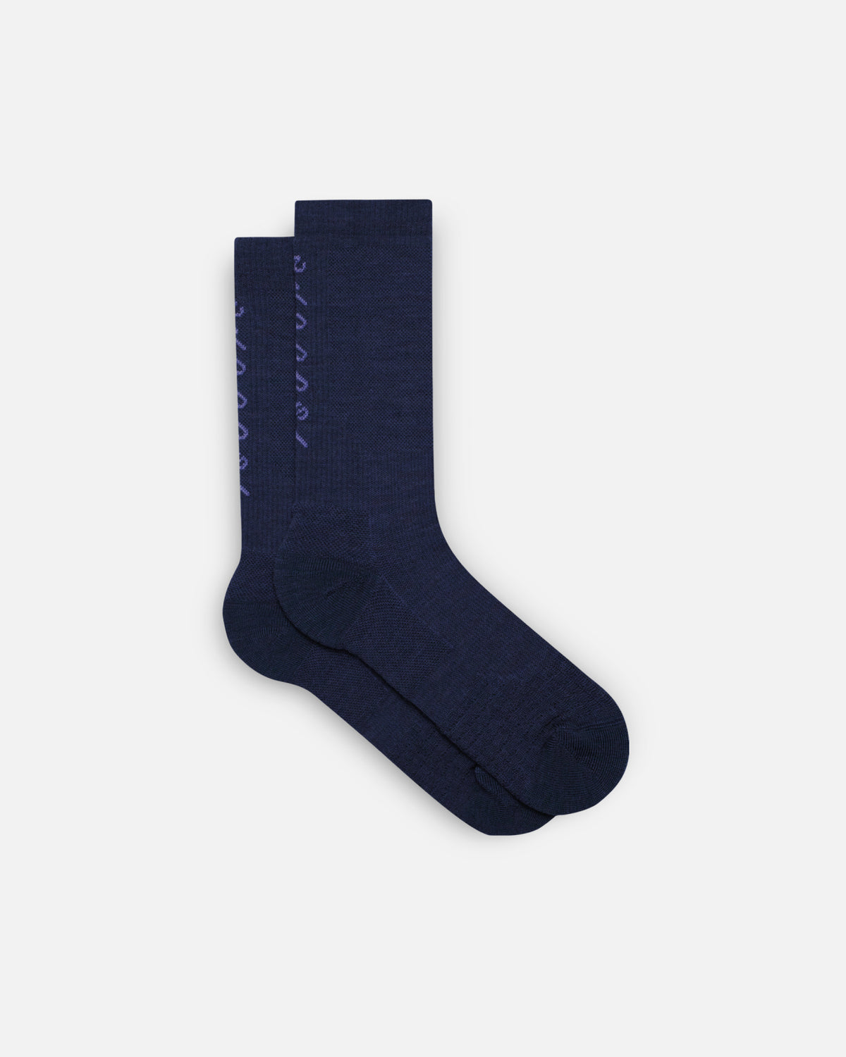 Isadore Merino Winter Socks in Dark Blue