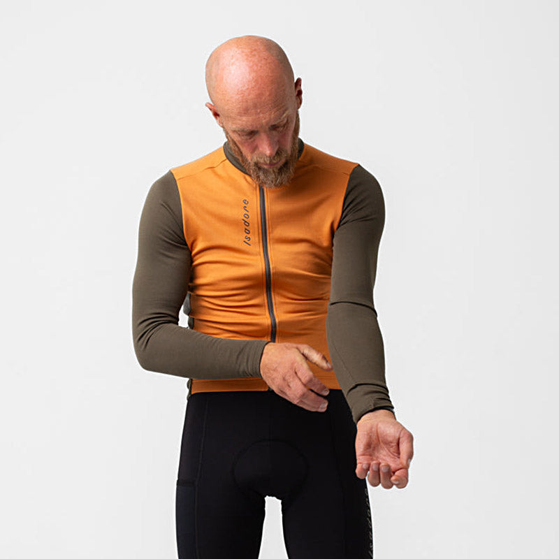 Patchwork Thermal Long Sleeve Jersey