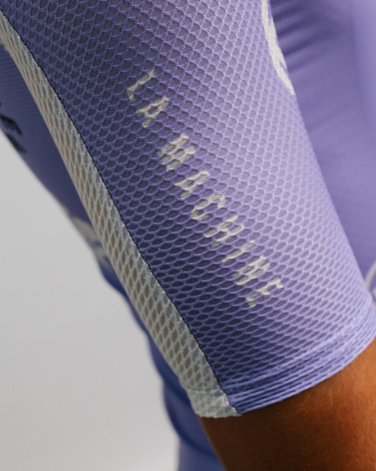 Isadore x La Machine Jersey in Violet Tulip, view 4