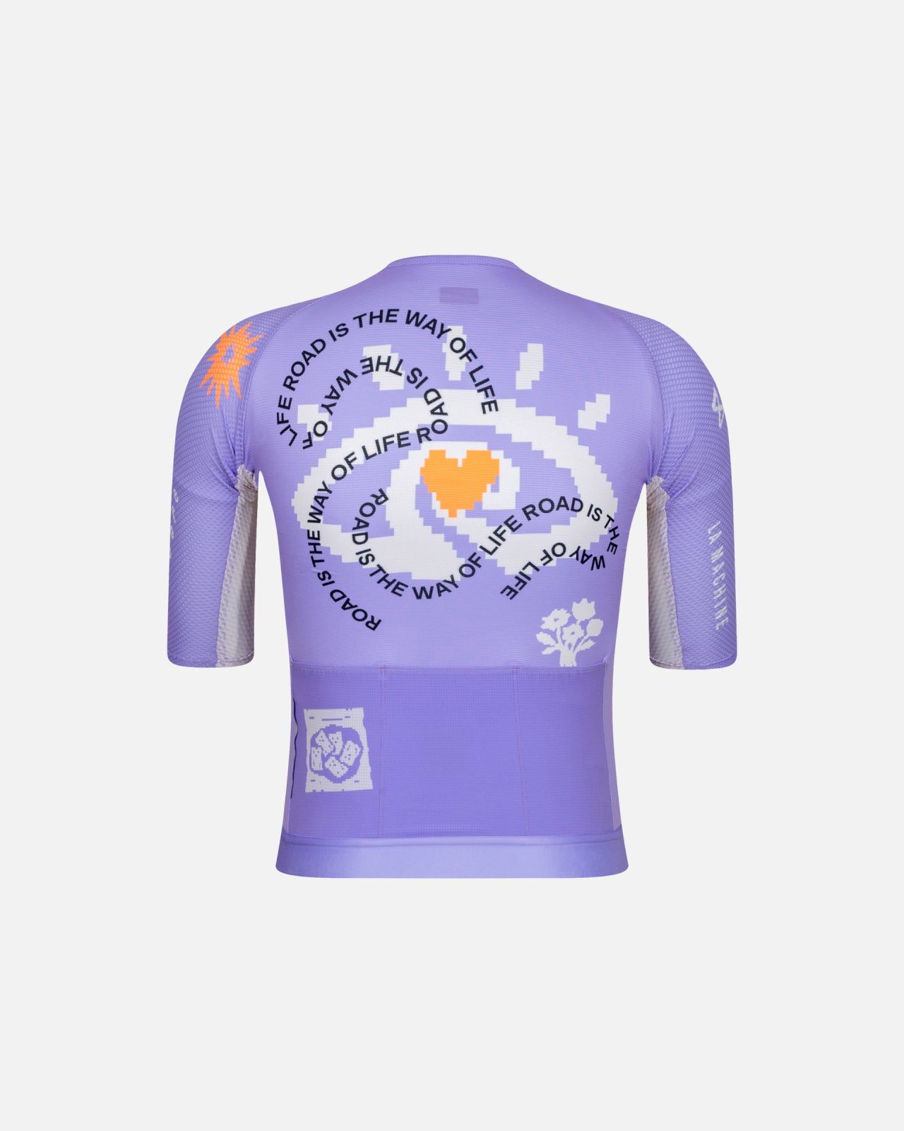 Isadore x La Machine Jersey in Violet Tulip, view 12