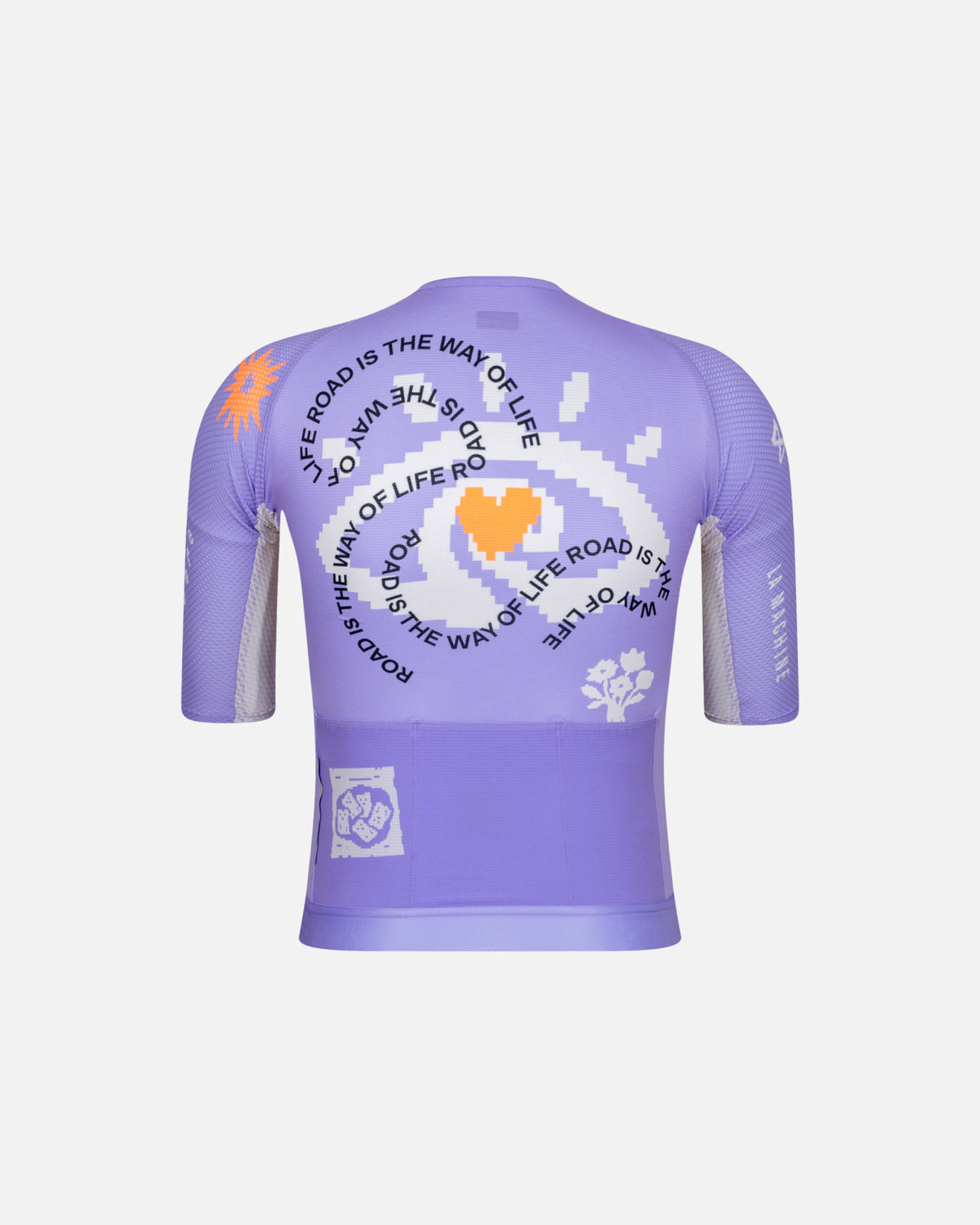 Isadore x La Machine Jersey in Violet Tulip, view 12