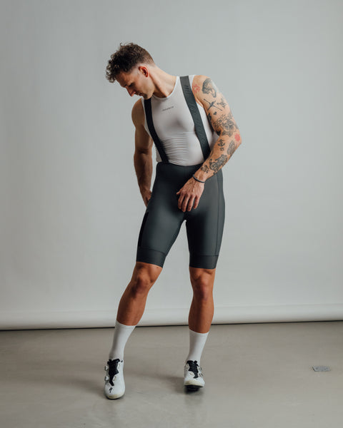 Isadore Signature Bib Shorts - Men's Volcanic Ash – DSTNC