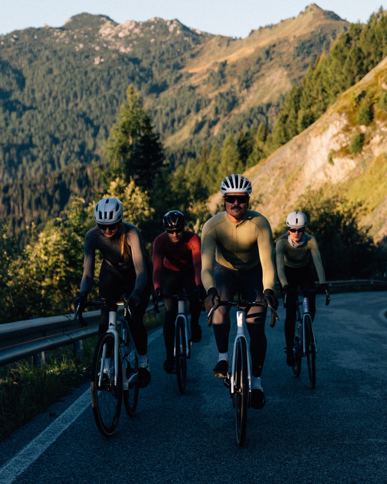 Isadore Signature Merino Tech Long Sleeve Jersey in Cedar, view 10
