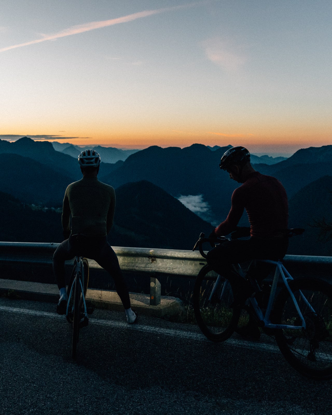 Isadore Signature Merino Tech Long Sleeve Jersey in Cedar, view 7