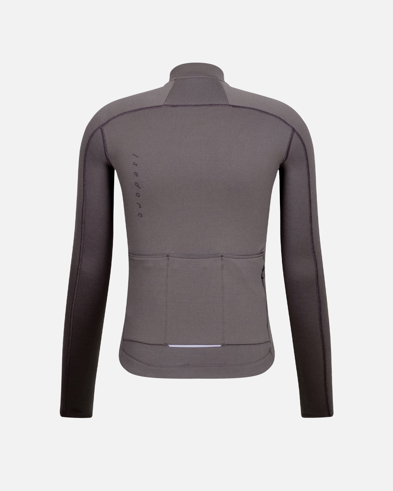 Isadore Signature Merino Tech Long Sleeve Jersey in Dark Core, view 10
