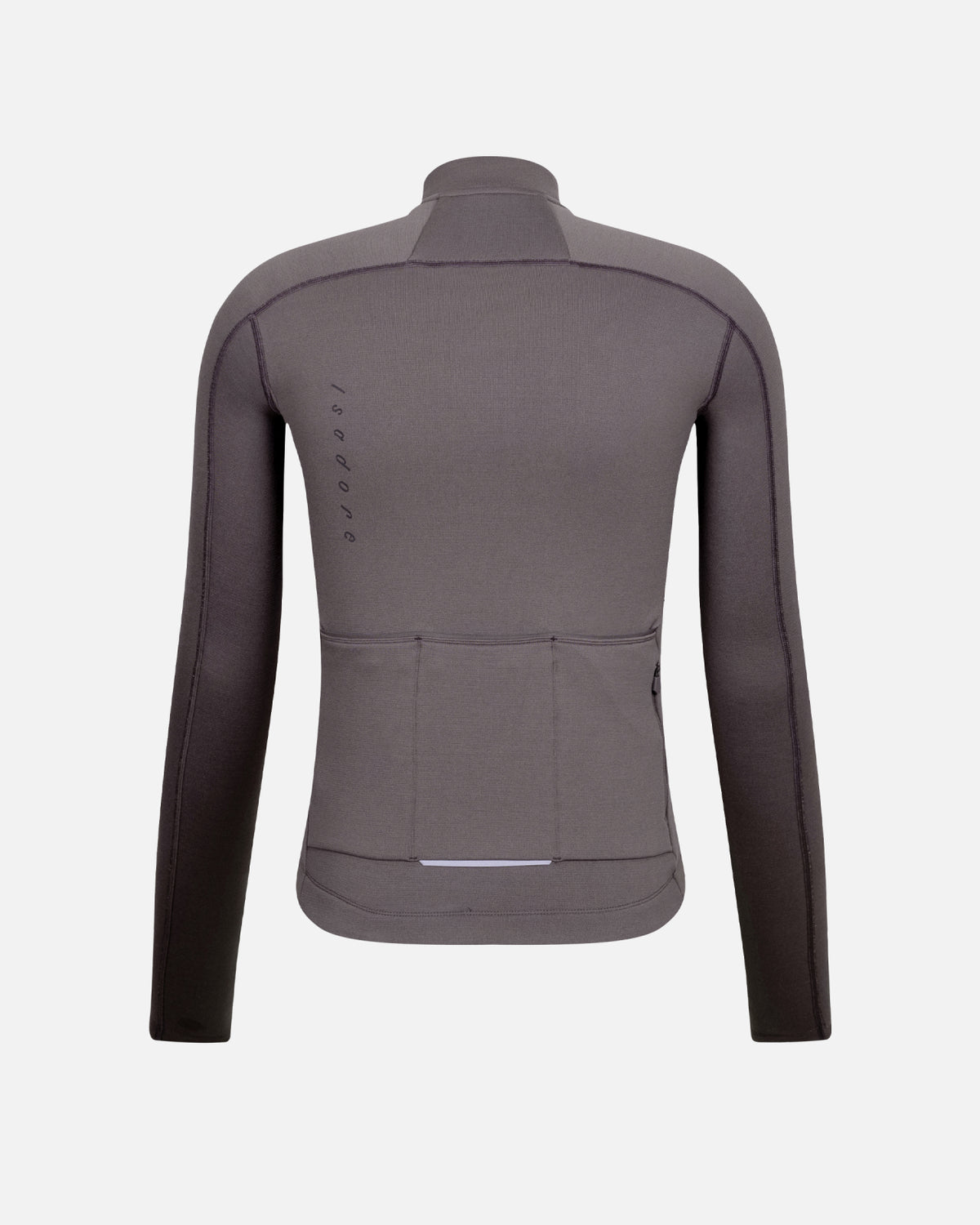 Isadore Signature Merino Tech Long Sleeve Jersey in Dark Core, view 10