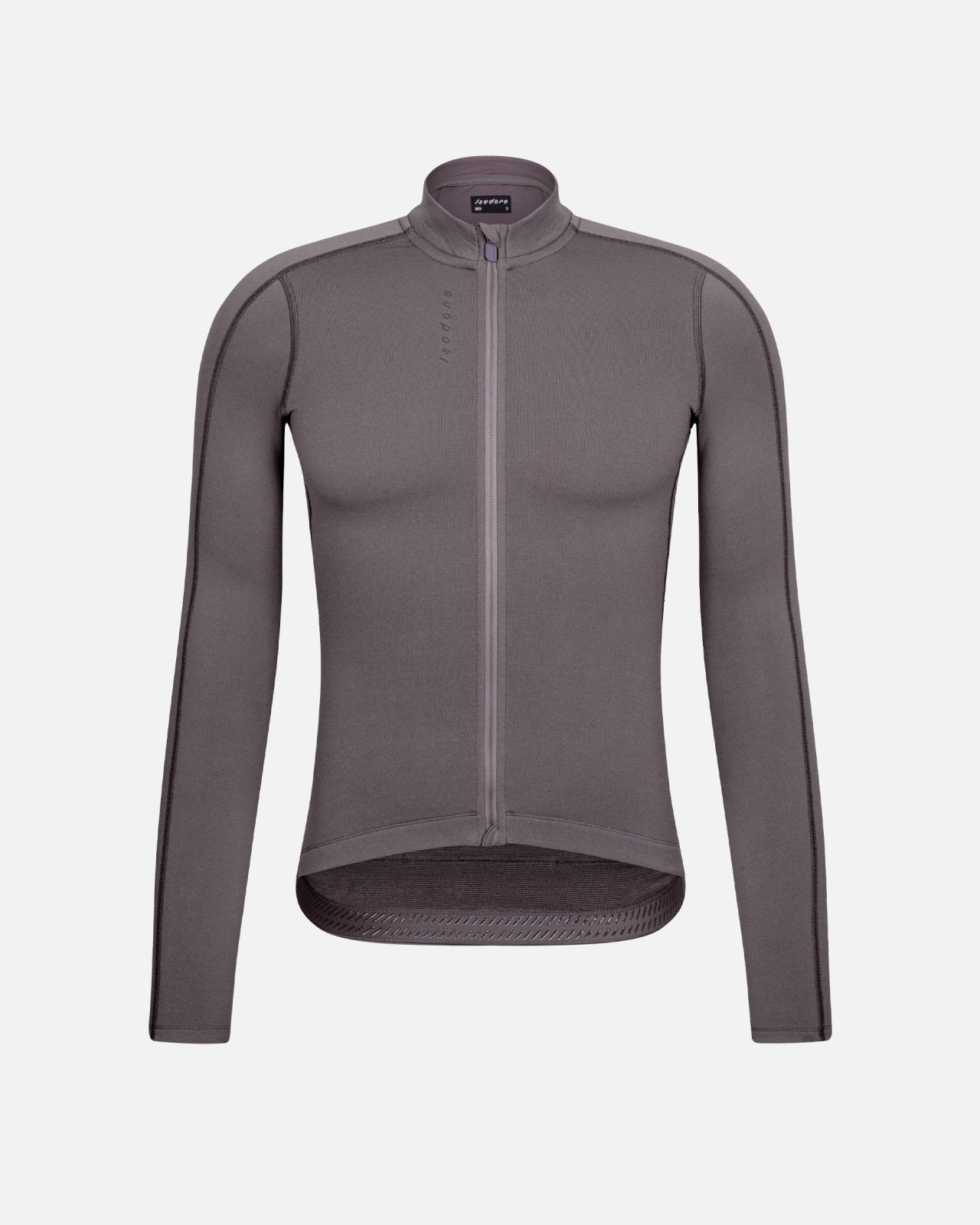 Isadore Signature Merino Tech Long Sleeve Jersey in Dark Core, view 9