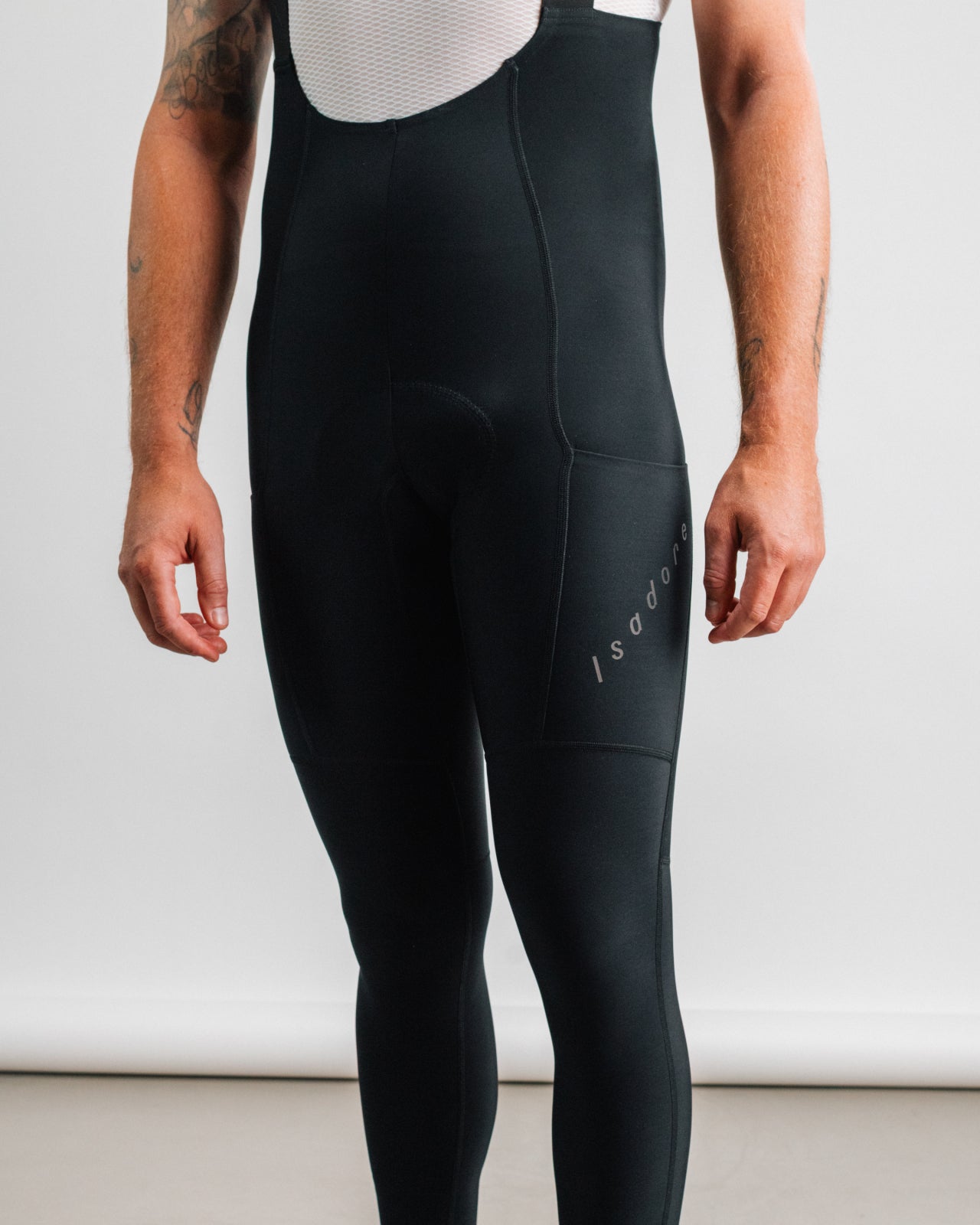 Isadore Signature Thermal Cargo Tights in Black
