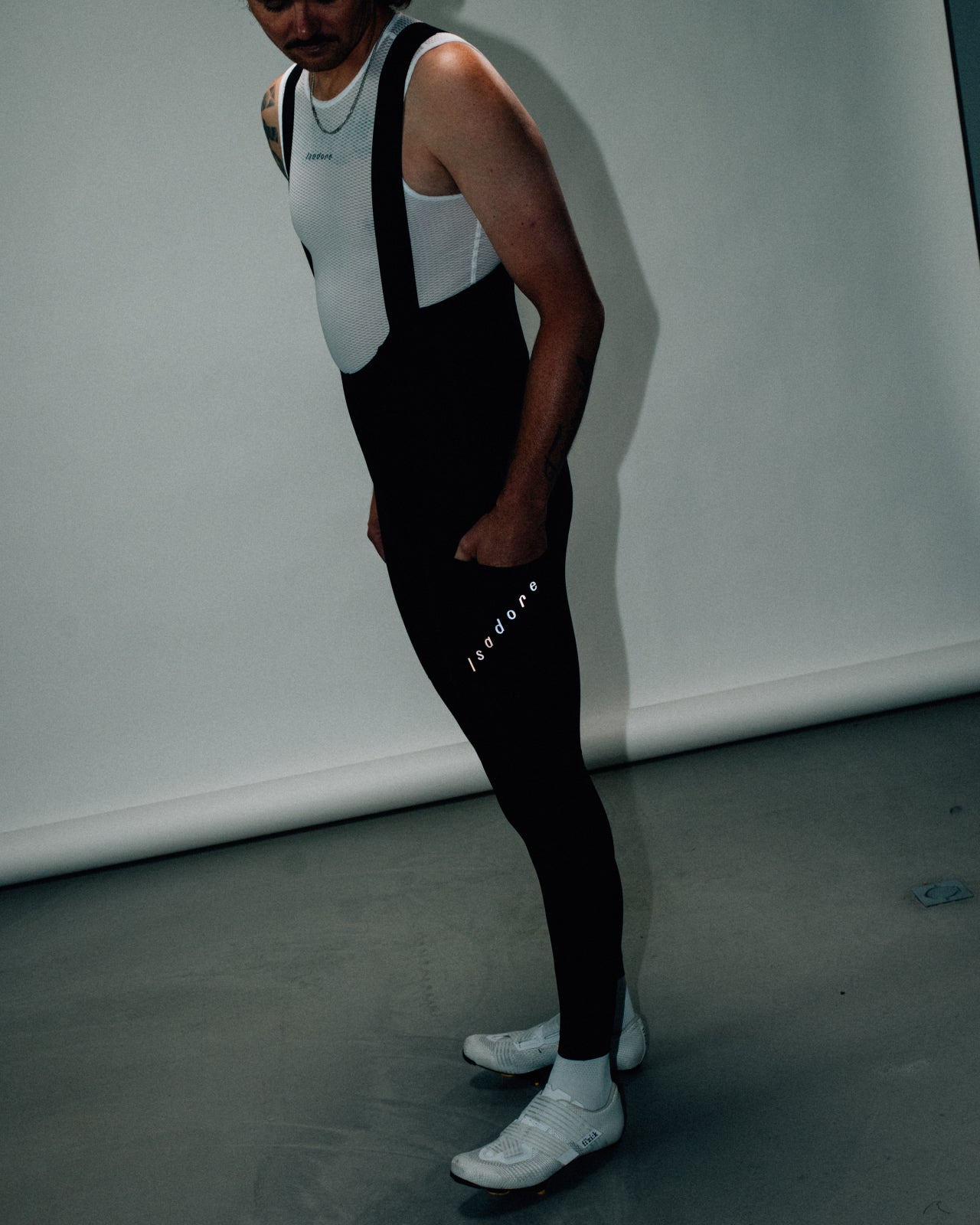 Isadore Signature Thermal Cargo Tights in Black