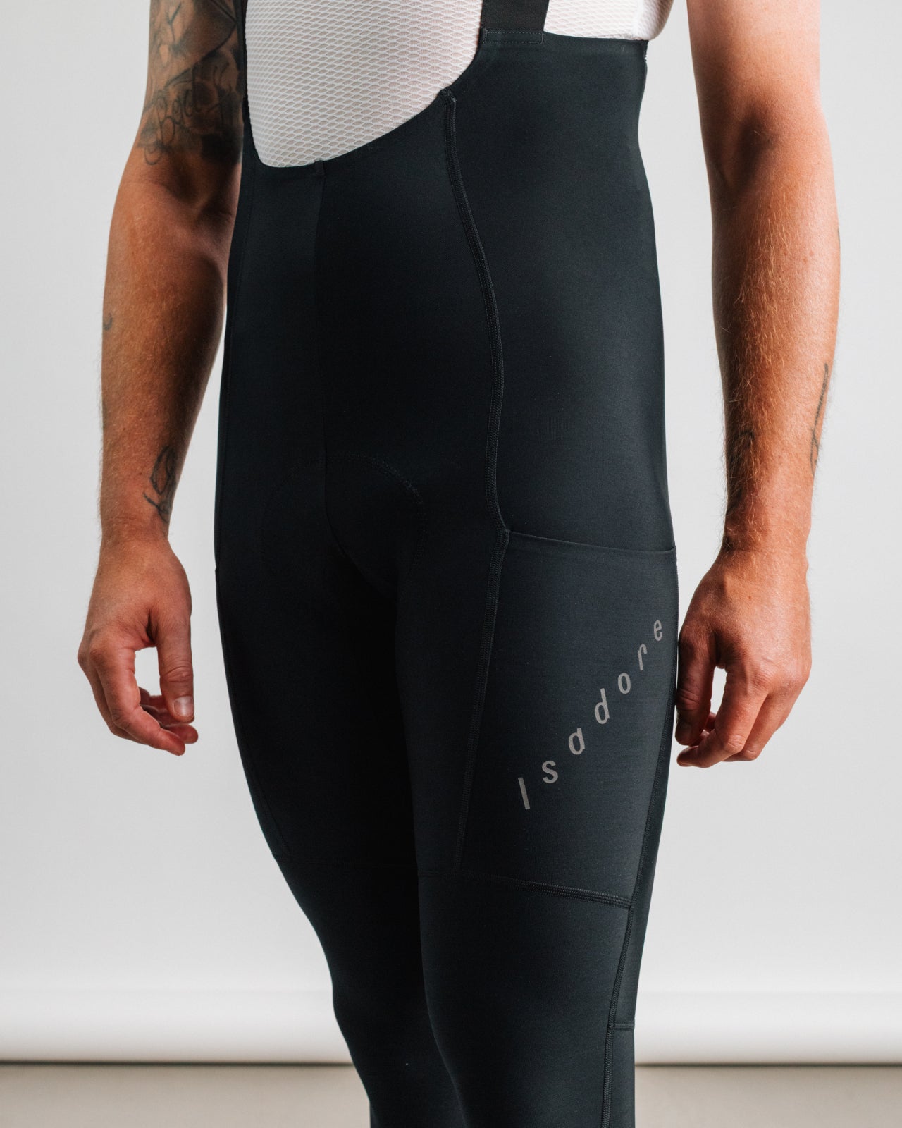 Isadore Signature Thermal Cargo Tights in Black