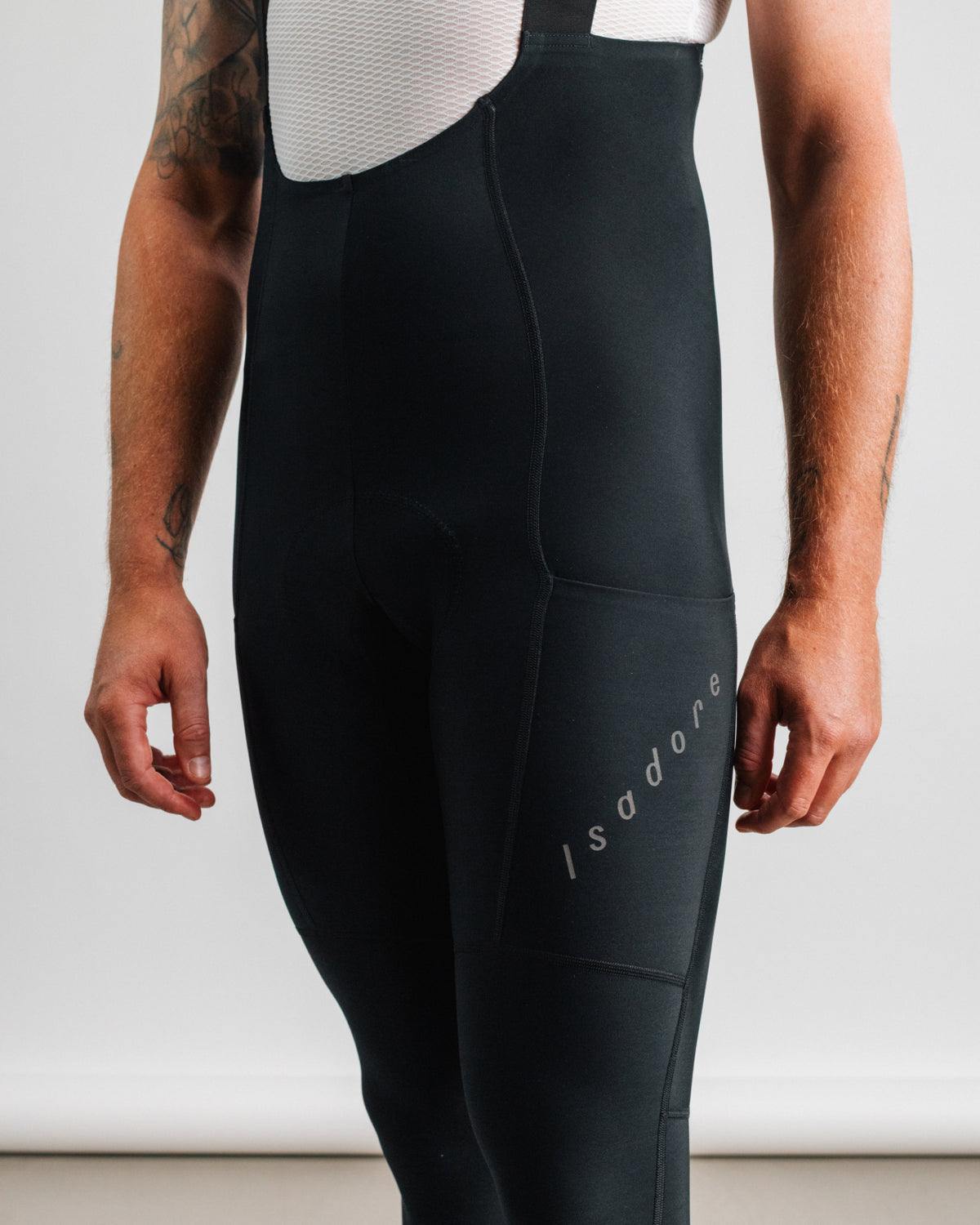 Isadore Signature Thermal Cargo Tights in Black