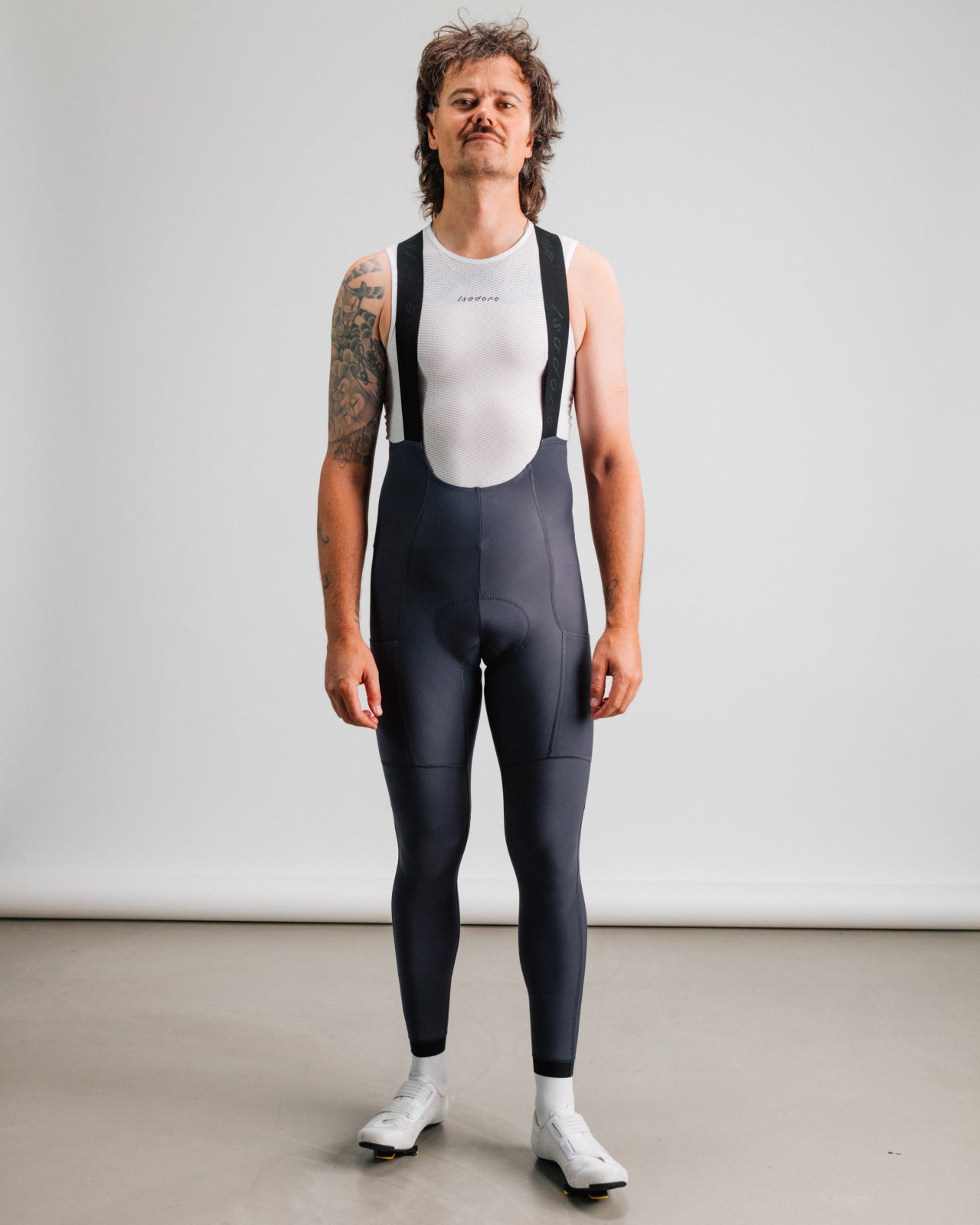 Isadore Signature Thermal Cargo Tights in Obsidian