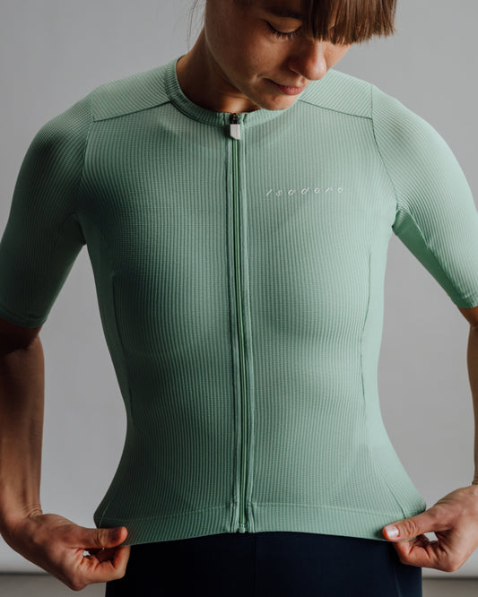 Women's Debut Merino Air Jersey Reseda