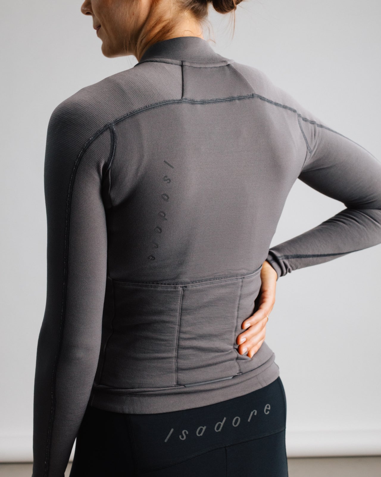 Signature Merino Tech Long Sleeve Jersey Dark Core