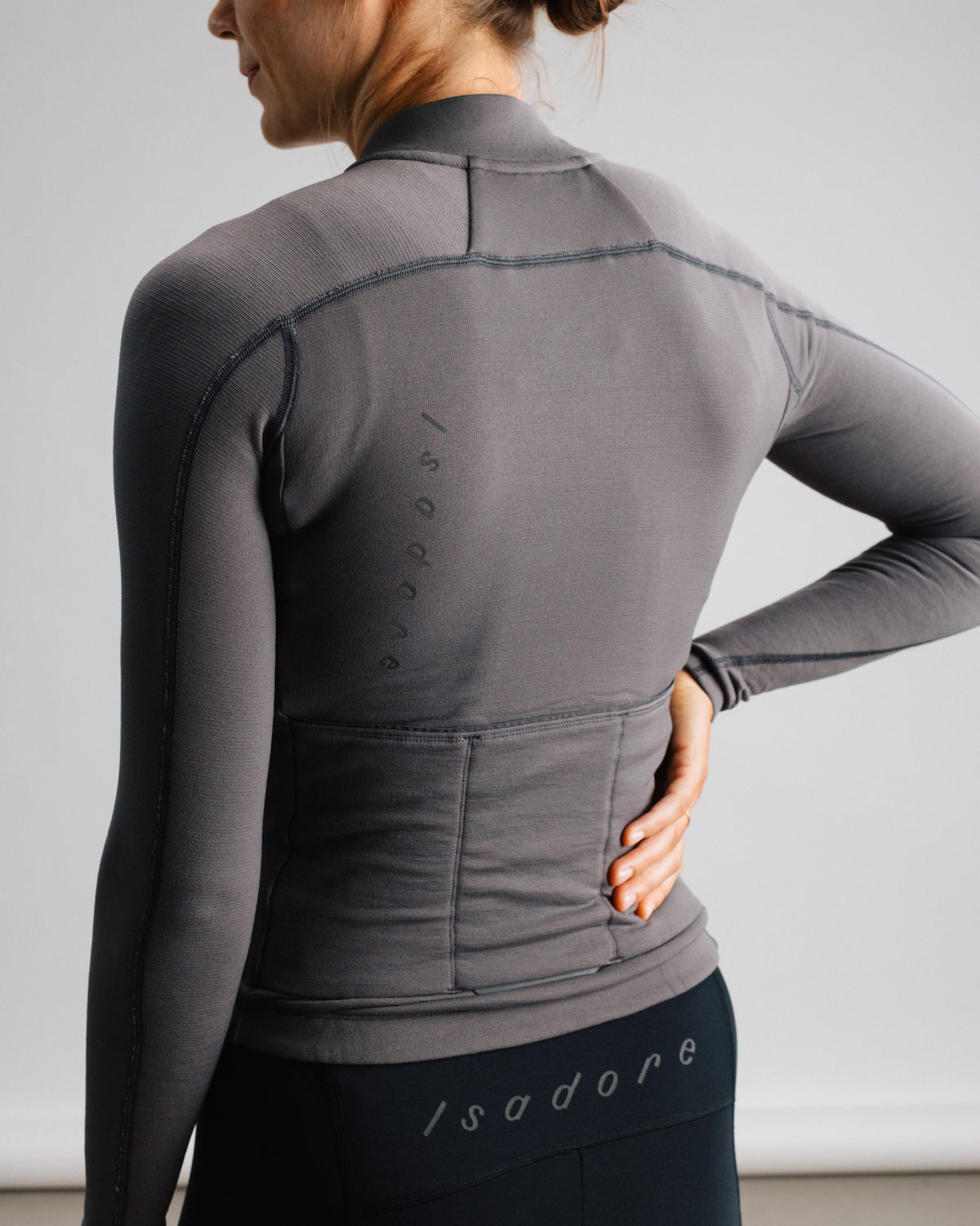 Signature Merino Tech Long Sleeve Jersey Dark Core