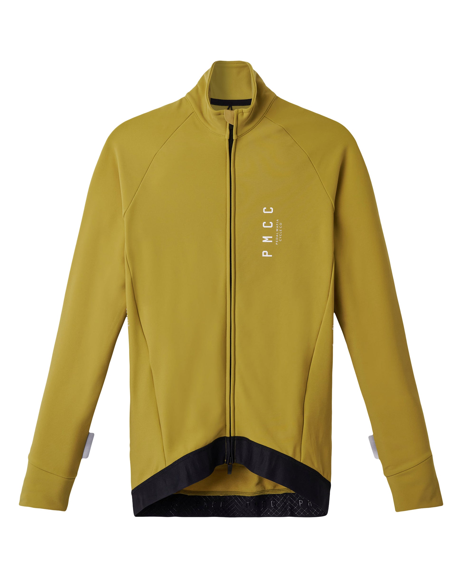 pedal mafia Pedal Mafia PMCC Thermal Skin Jacket in Wasabi for Men – DSTNC