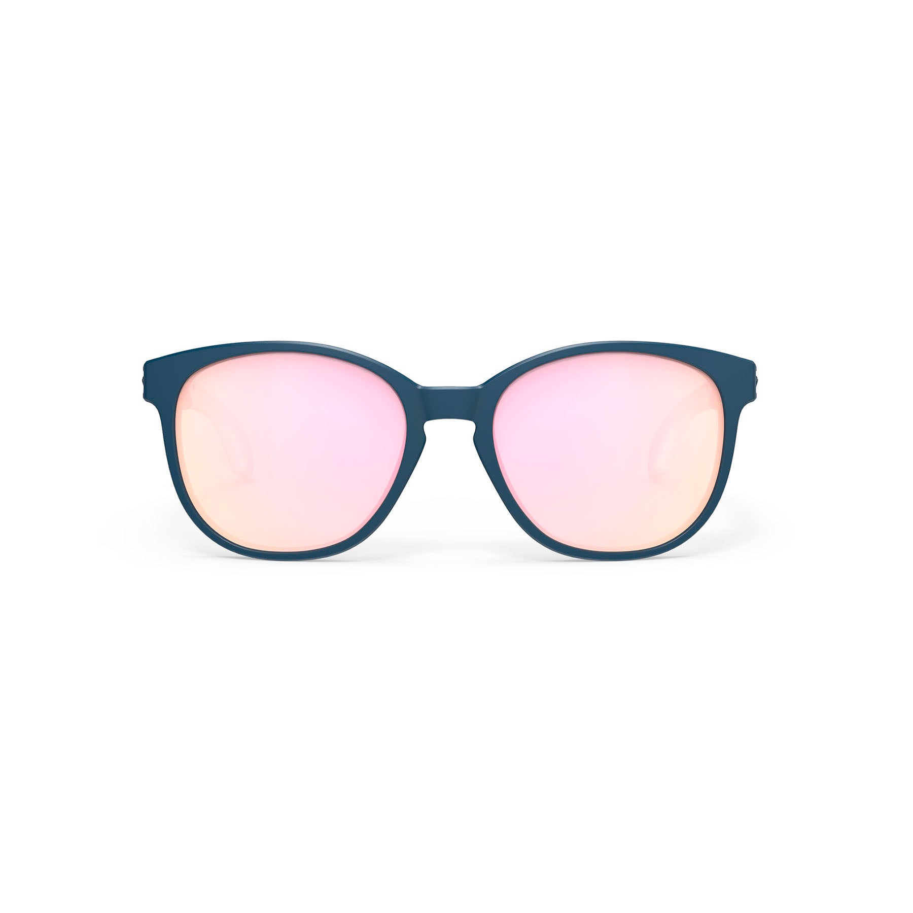 Rudy Project Lightflow B prescription ready active lifestyle sunglasses#color_lightflow-b-blue-navy-matte-frame-with-multilaser-rose-lenses
