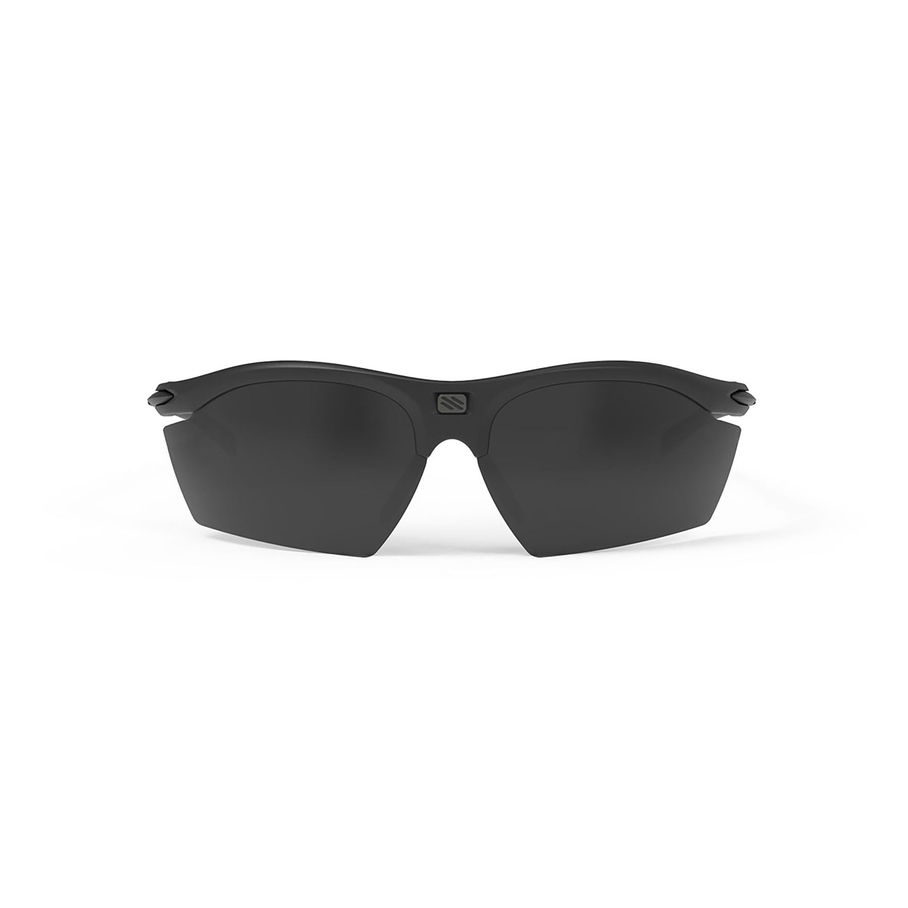 Rudy Project prescription ready running and cycling ansi Z87.1 certified sunglasses#color_rydon-stealth-matte-black-frame-and-smoke-black-lenses