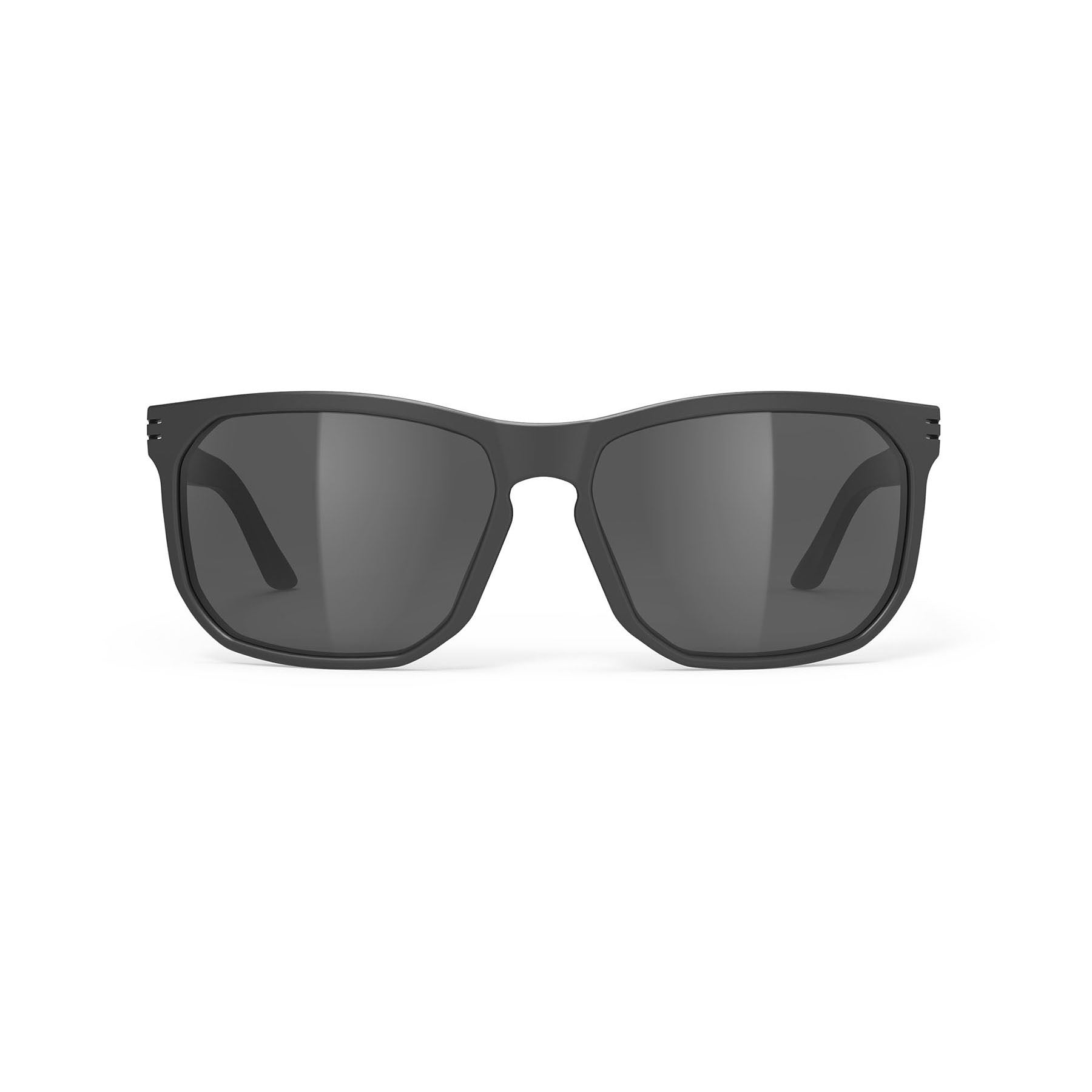 Rudy Project Soundrise lifestyle and beach prescription sunglasses#color_soundrise-black-matte-with-polar-3fx-grey-laser-lenses