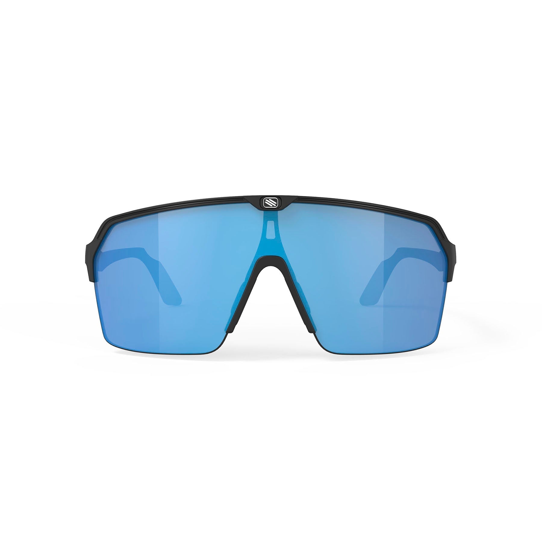 Rudy Project Spinshield Air running and cycling sport shield sunglasses#color_spinshield-air-black-matte-with-multilaser-blue-lenses