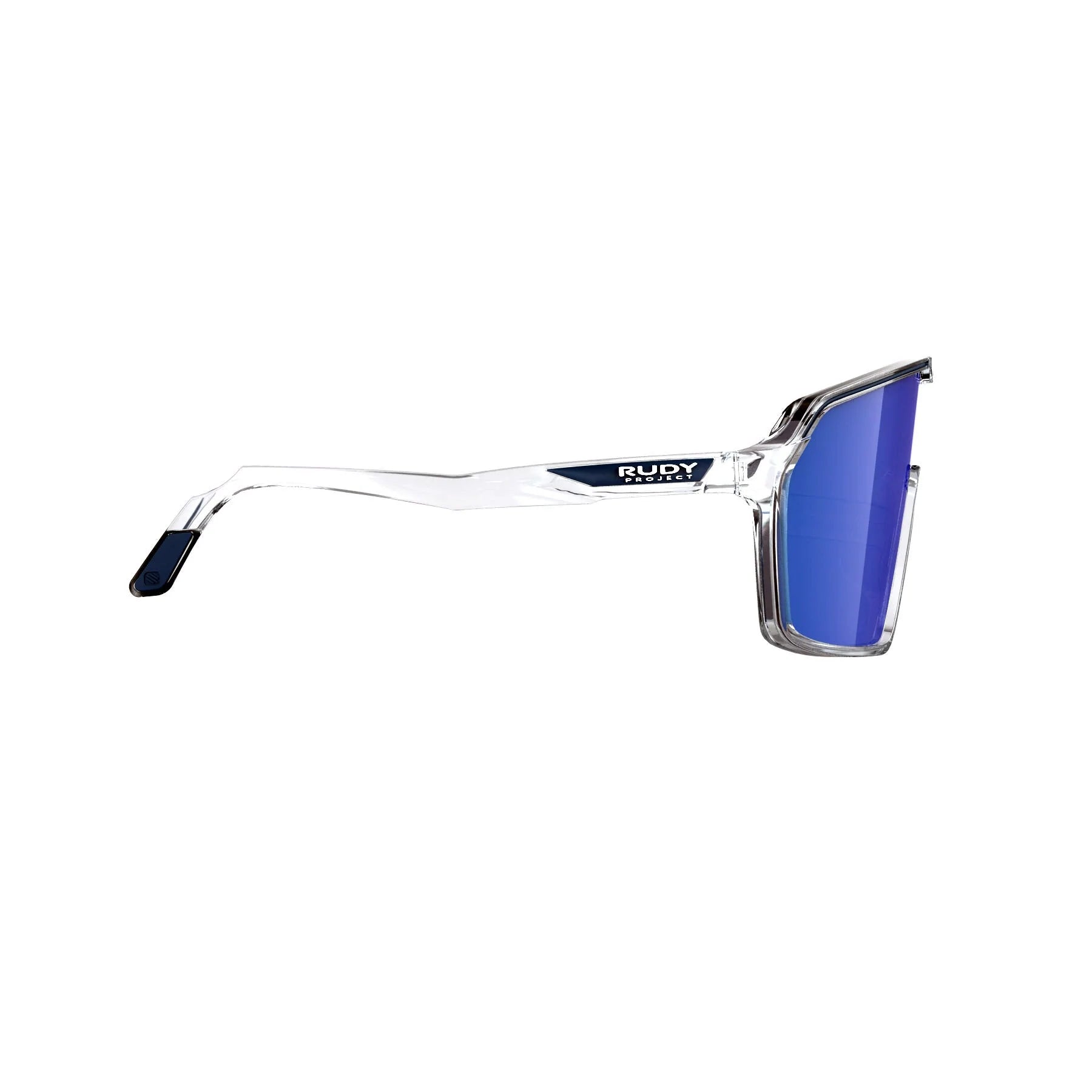 Rudy Project Spinshield running and cycling sunglasses#color_spinshield-crystal-gloss-with-multilaser-blue-lenses