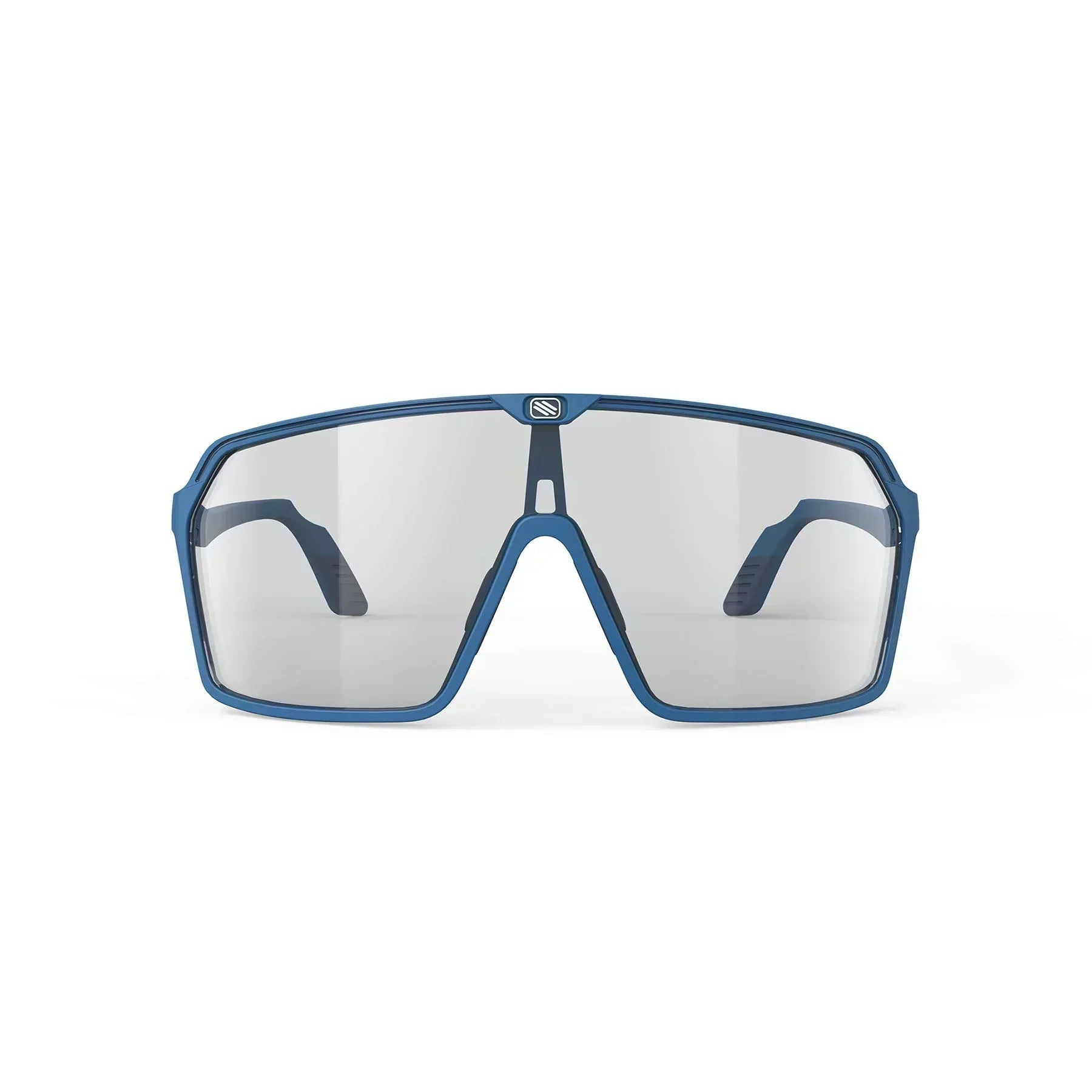 Rudy Project Spinshield running and cycling sunglasses#color_spinshield-pacific-blue-matte-with-impactx-photochromic-2-black-lenses