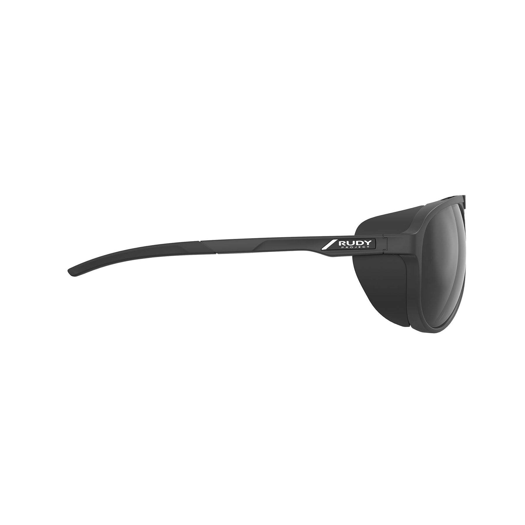 Rudy Project Stardash prescription hiking and glacier sport sunglasses#color_stardash-black-matte-with-smoke-black-lenses