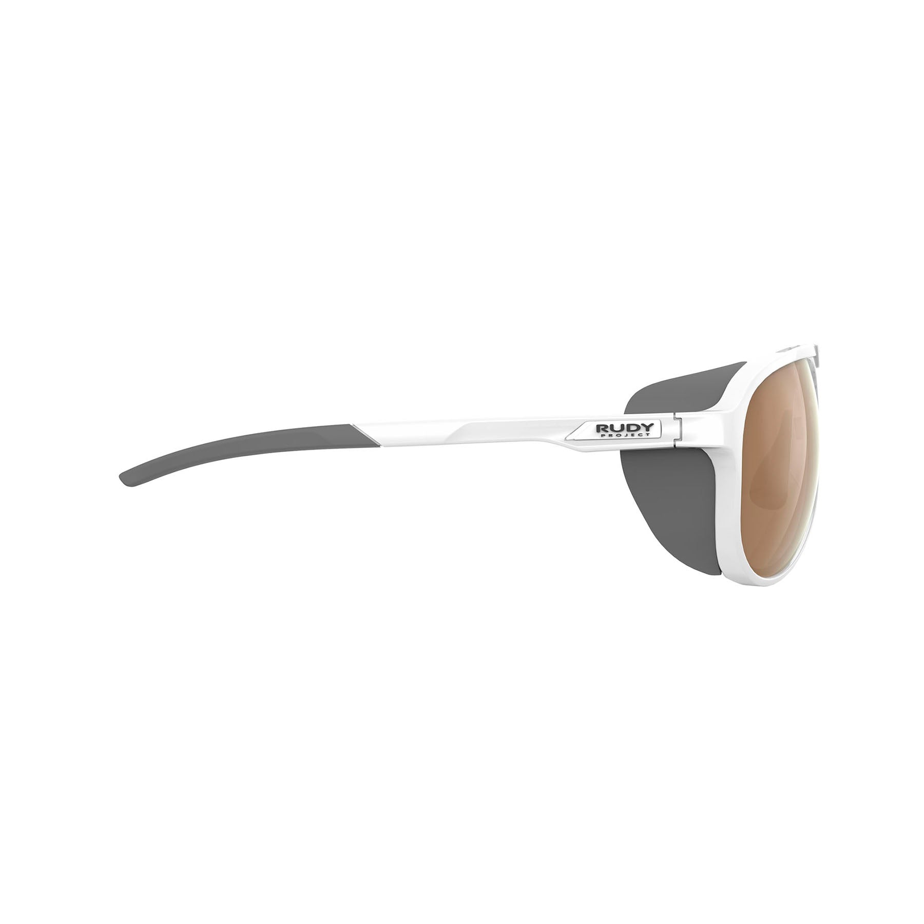Rudy Project Stardash prescription hiking and glacier sport sunglasses#color_stardash-white-gloss-with-impactx-photochromic-2-laser-crimson-lenses