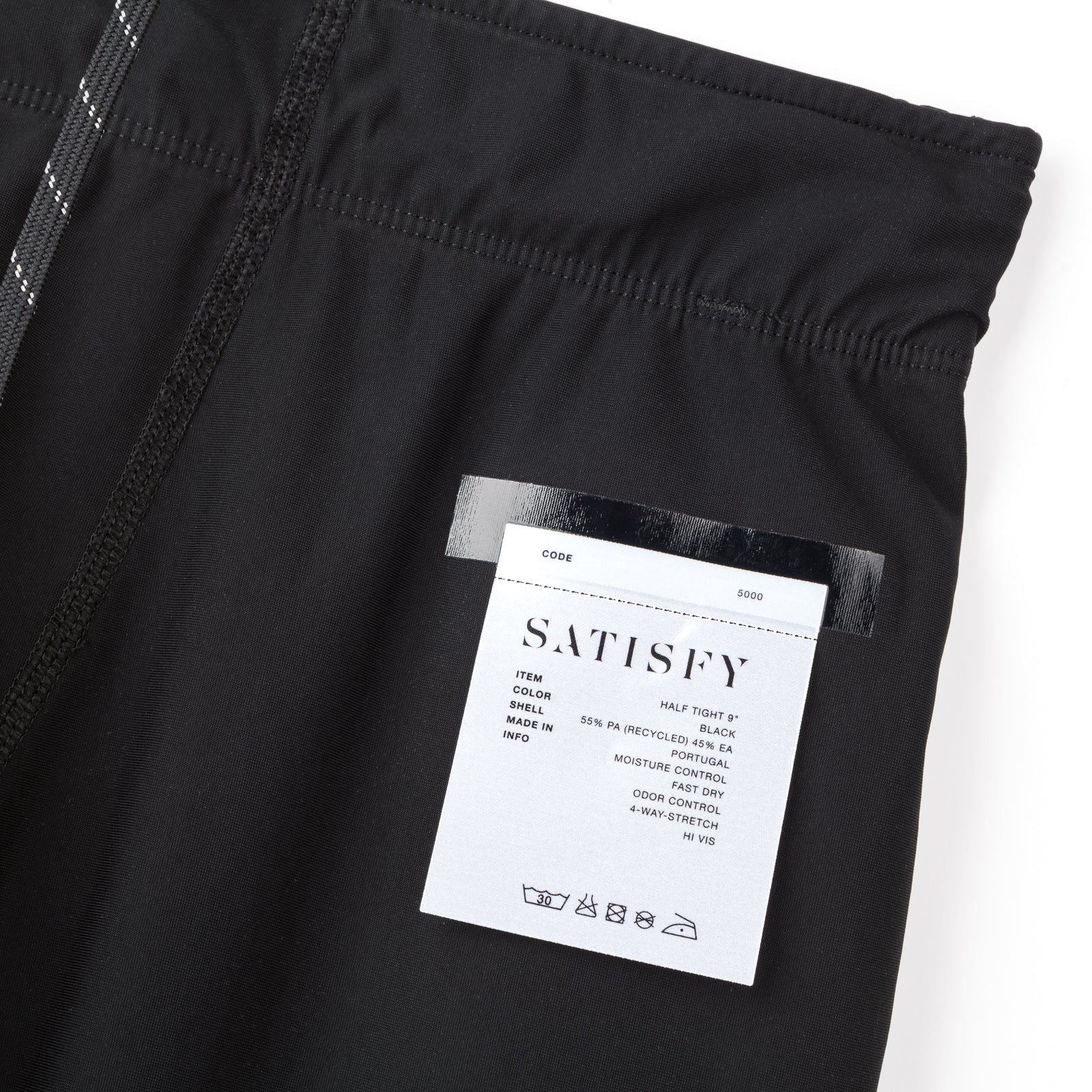 Recycled 9" Half Tights
